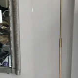 Floor lamp reading machine in vintage brass