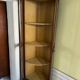 Corner display cabinet veneered in mahogany - Victorian - 20th century