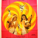 Original film poster "Les Demoiselles de Rochefort" 1976 Catherine Deneuve, Dorléac...