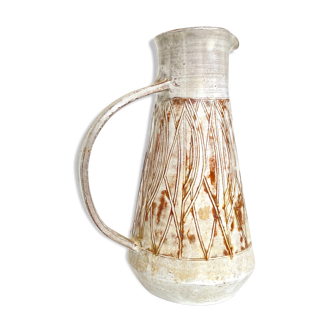 Ceramic pitcher, Les Argonautes, circa 1960