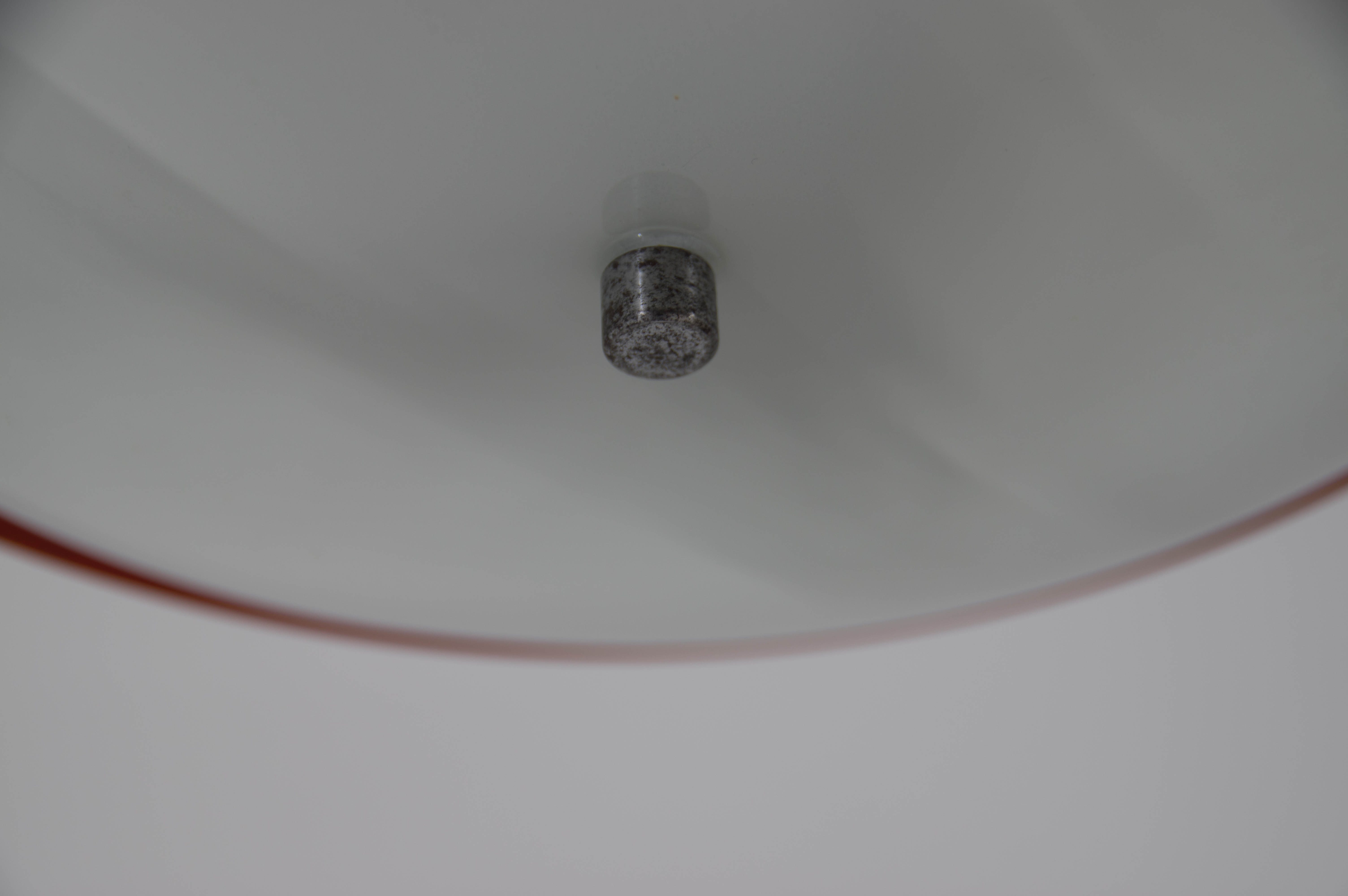 Midcentury space age ufo pendant by napako, 1970s