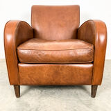 Vintage leather armchair