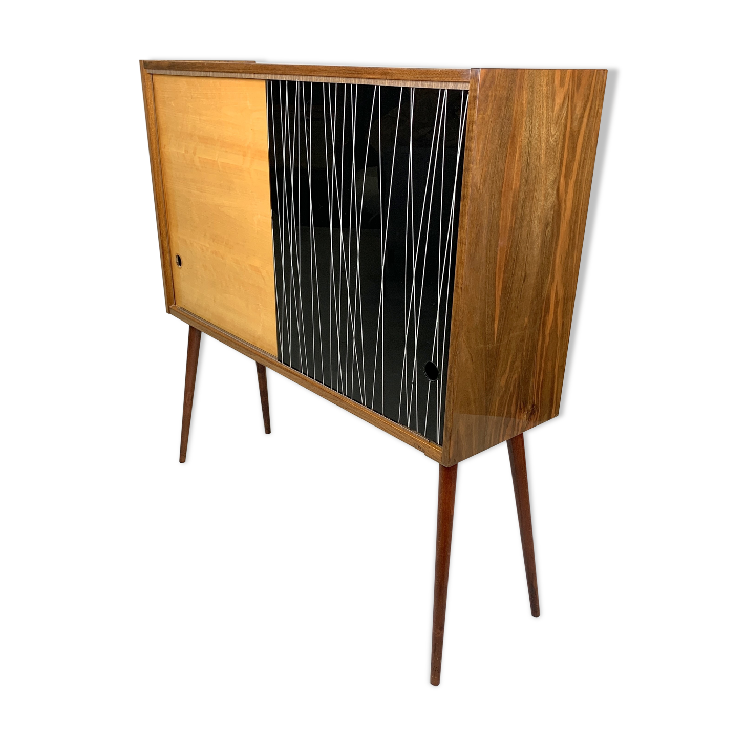 Vintage Cabinet by B. Landsman & H. Nepozitek for Jitona, 1960's