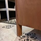 Art Deco vintage bedside tables Jada and Rosa wooden accent furniture