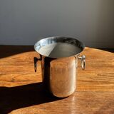 Small flared champagne bucket with 2 loops H20.5