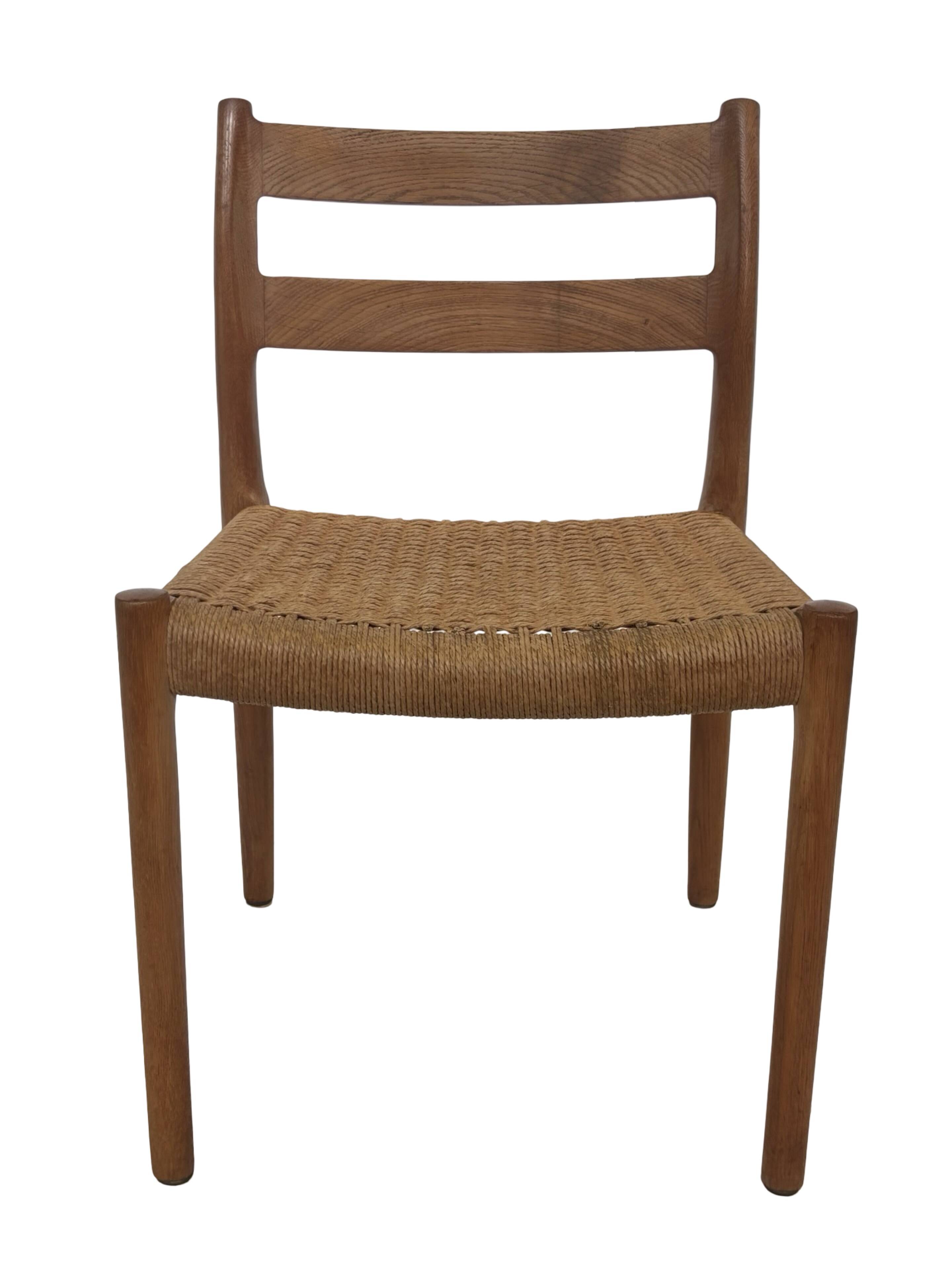 Mid Century Niels O Moller Chair model 84 Danish Design