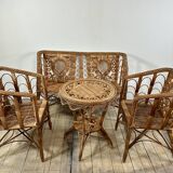 Victorian-style rattan lounge from the 1920s.