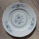 12 antique dessert plates in Chauvigny porcelain