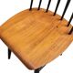 Scandinavian Fanett horseshoe chair with 7 rungs