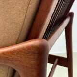 Teak Easy Chair by Fredrik A. Kayser  for Vatne Mobler 60s