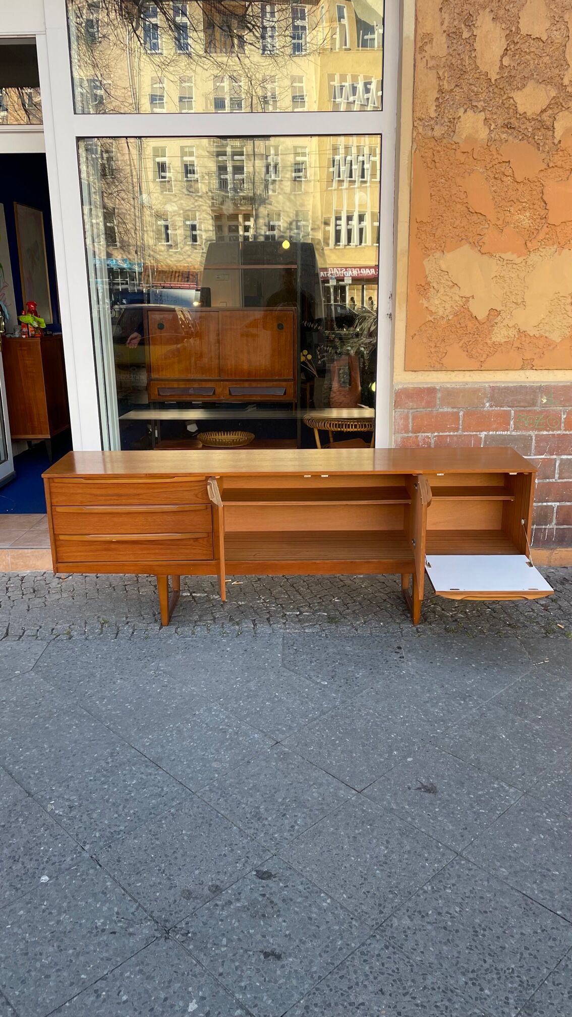 Teak row from the 60s