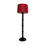 Bamboo-style wooden lamp