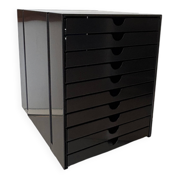 Caisson INOS USM Haller in Graphite Black
