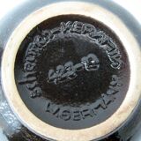 Brown Pitcher Vase - Scheurich West Germany Pottery - Vintage 70s