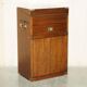 Victorian Davenport Desk in Hardwood and Leather