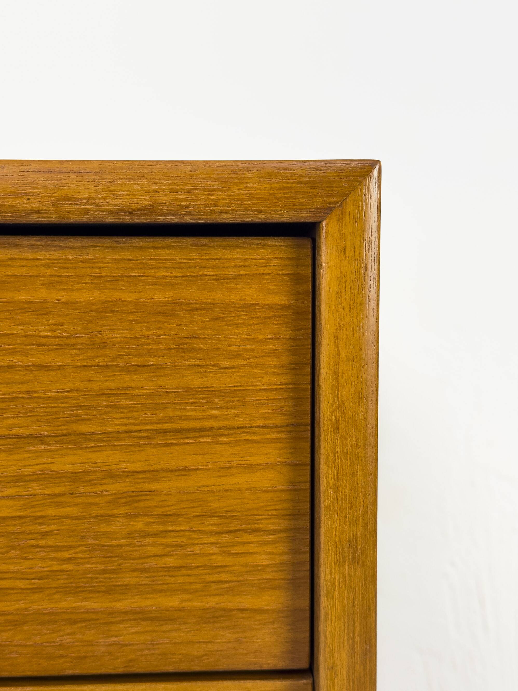 Teak chest of drawers from WK Möbel, 1960s