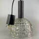 60s 70s lamp light hanging lamp glass ceiling lamp Space Age Design 60s