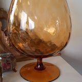 Coupe vase en cristal Empoli Vintage