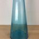 Carafe bouteille Empoli 68 cm italienne, verre bleu