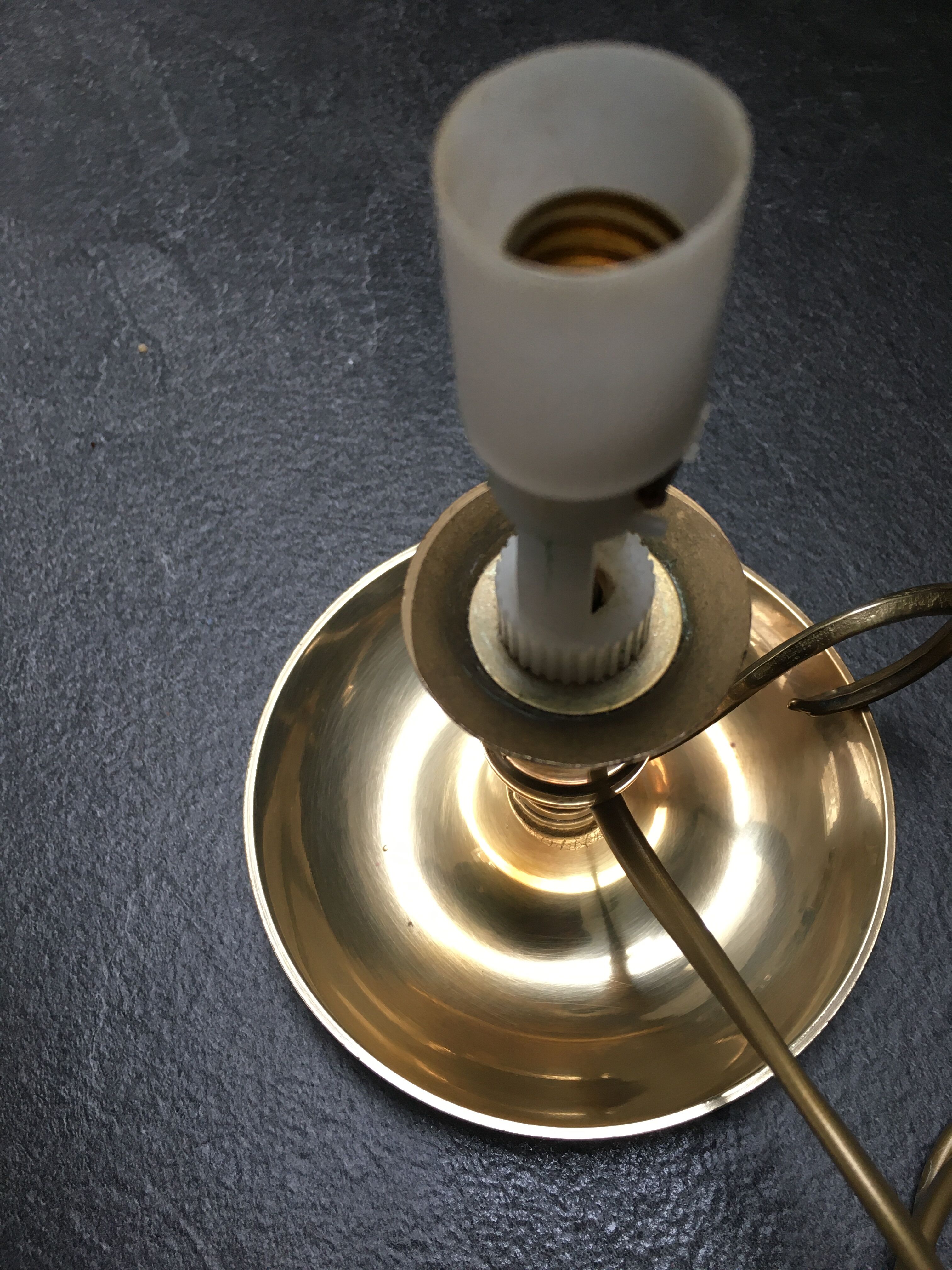 "Cellar rat" bedside lamp