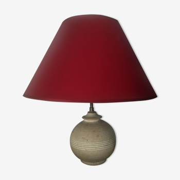 Lampe en pierre