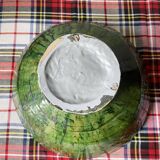 Emerald green Tamegroute salad bowl D28