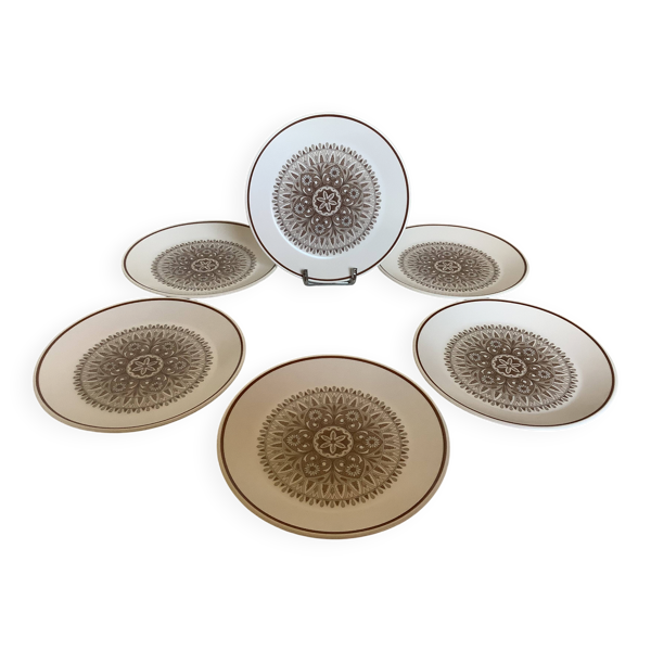 Six petites assiettes à mignardises noritake Japan