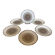 Six small dessert plates Noritake Japan