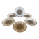 Six small dessert plates Noritake Japan
