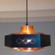 Copper suspension by T. Røste, Norwegian Vintage 1960s