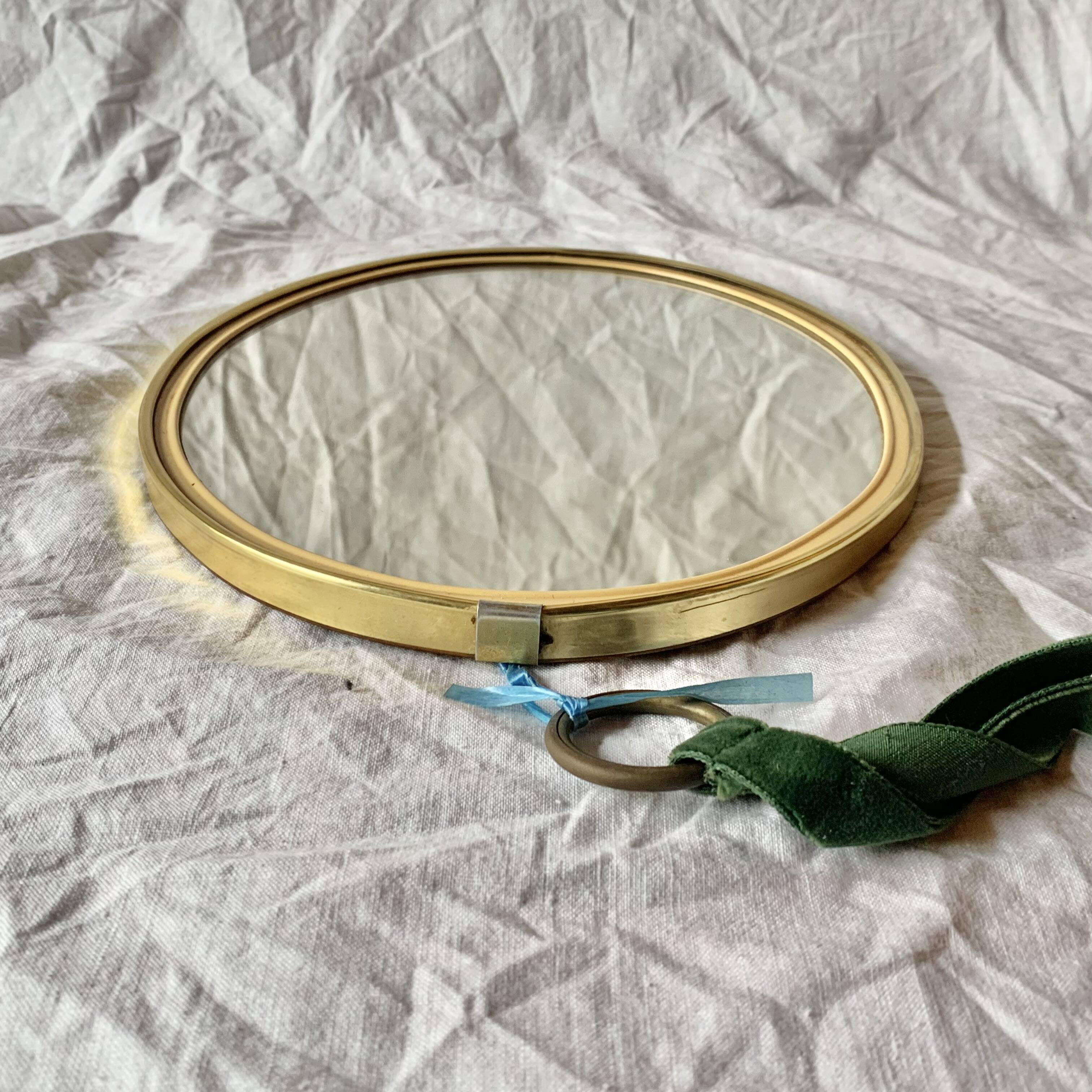 Oval medallion mirror 1960