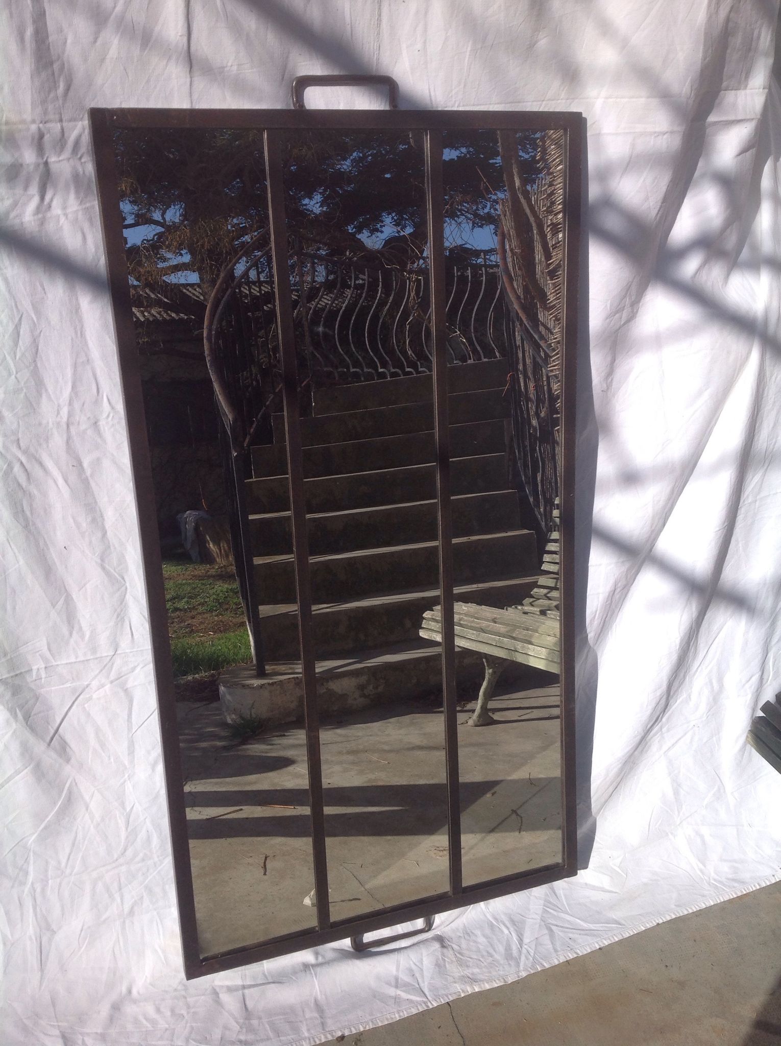 Industrial mirror 142 x 72 cm