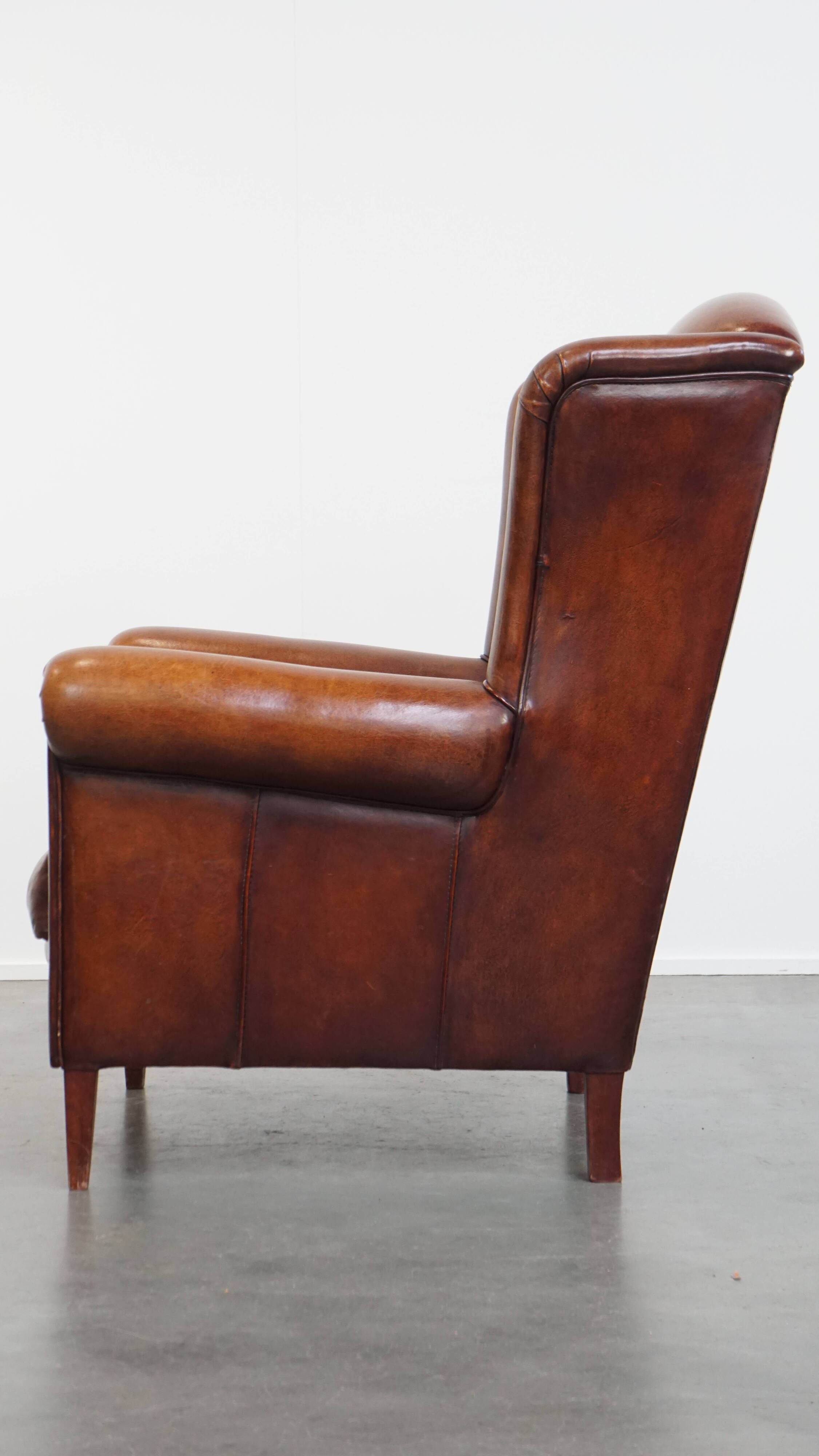 Sheepskin Wingback Chair