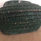 Ancien panier de pêche en osier