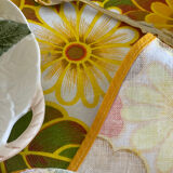Nappe ronde vintage 1970