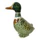 Zoomorphic bottle, ceramic duck