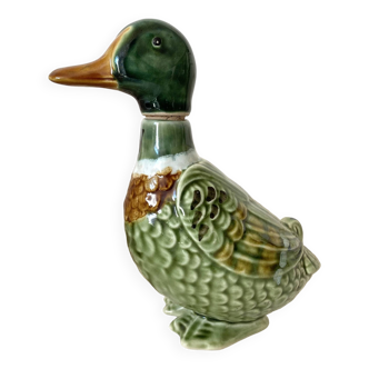 Zoomorphic bottle, ceramic duck