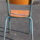 Set of school chairs by Mullca