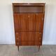 Vintage secretary with light