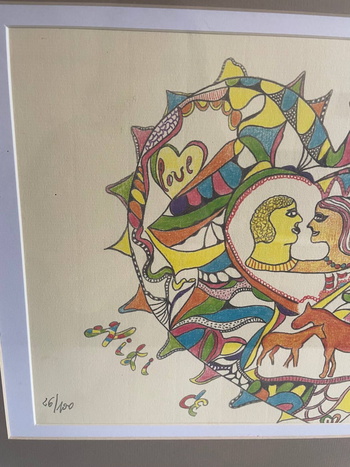 Lithograph Niki de Saint Phalle
