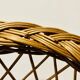 Vintage wicker bassinet