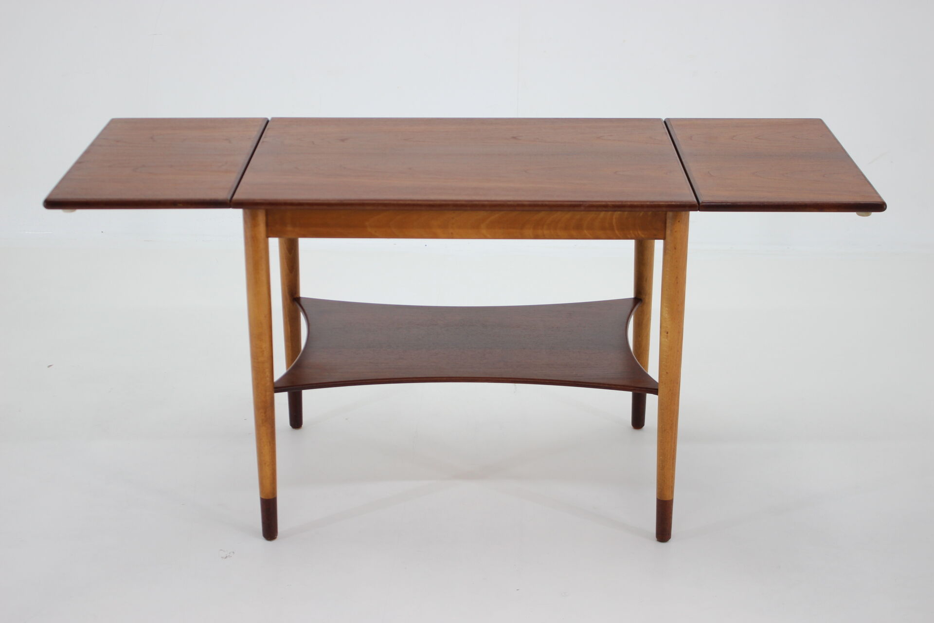 Borge Mogensen teak and Oak Coffee Table for Soborg Mobelfabric ,Denmark, 1960
