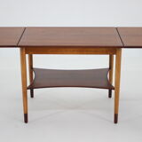 Borge Mogensen teak and Oak Coffee Table for Soborg Mobelfabric ,Denmark, 1960