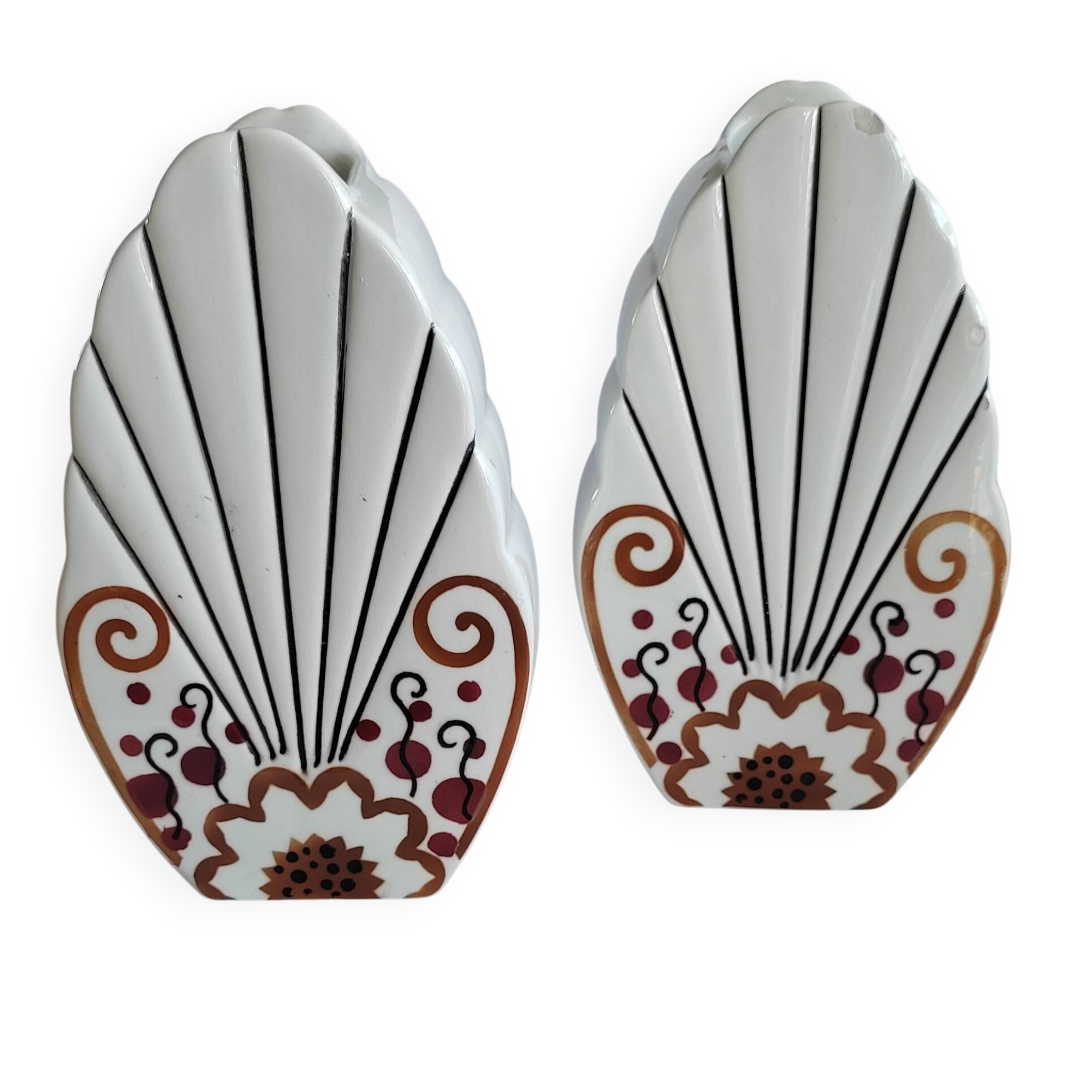 Art Deco vase pair