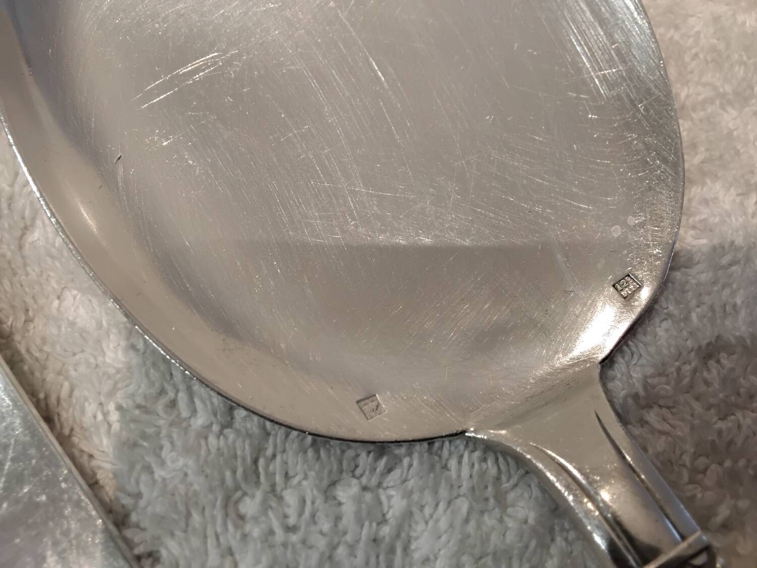 Dixi Grand Prix 2-piece silver-plated ice cream serving set