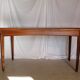Scandinavian extendable rectangular teak table