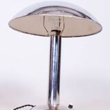 Restored art deco table lamp, by napako, new electrification, czech, 1930s