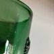 Xxl vase in sun-blown glass italian work empoli 1960