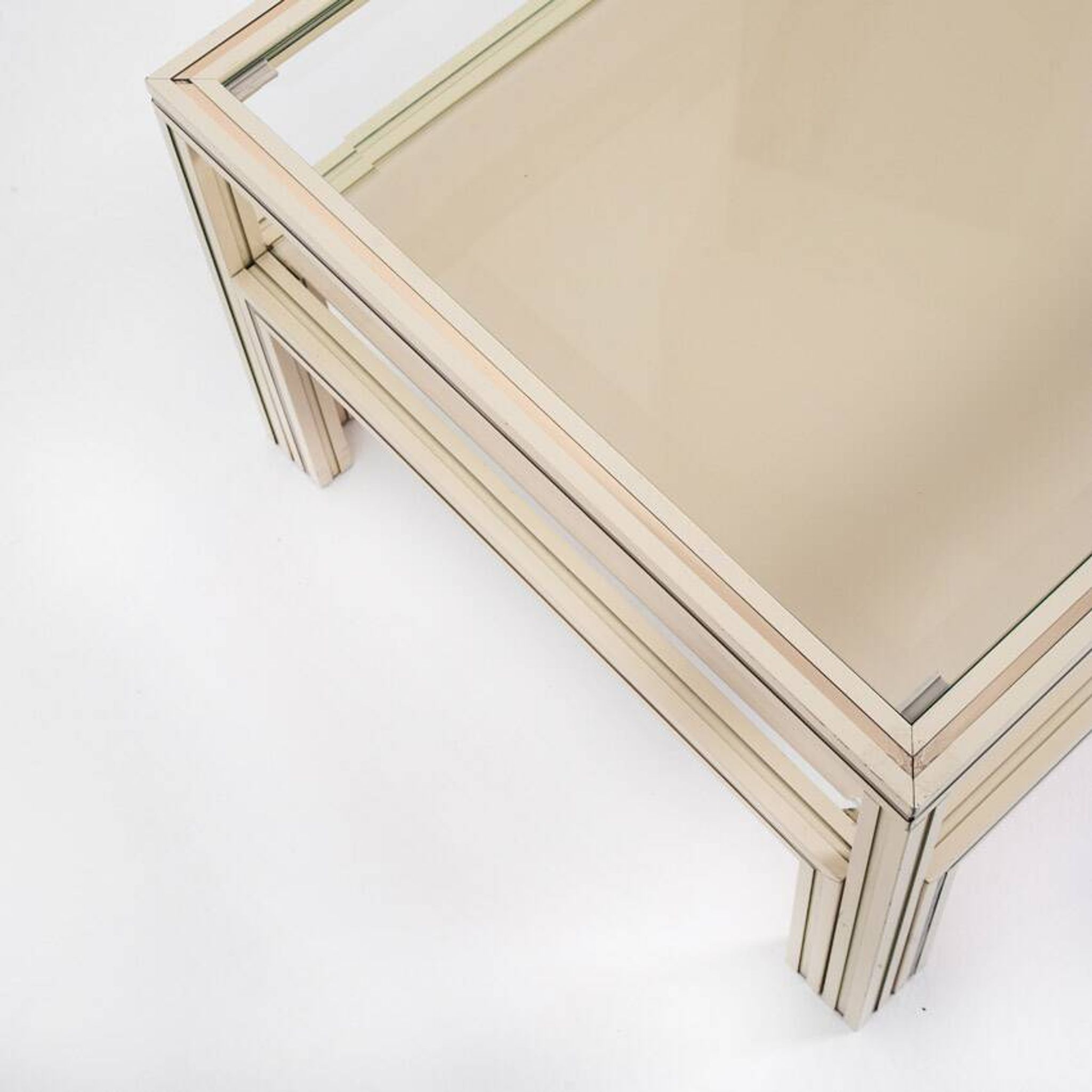 Vintage coffee table. Design and manufacture: Pierre Vandel. France, 1980s