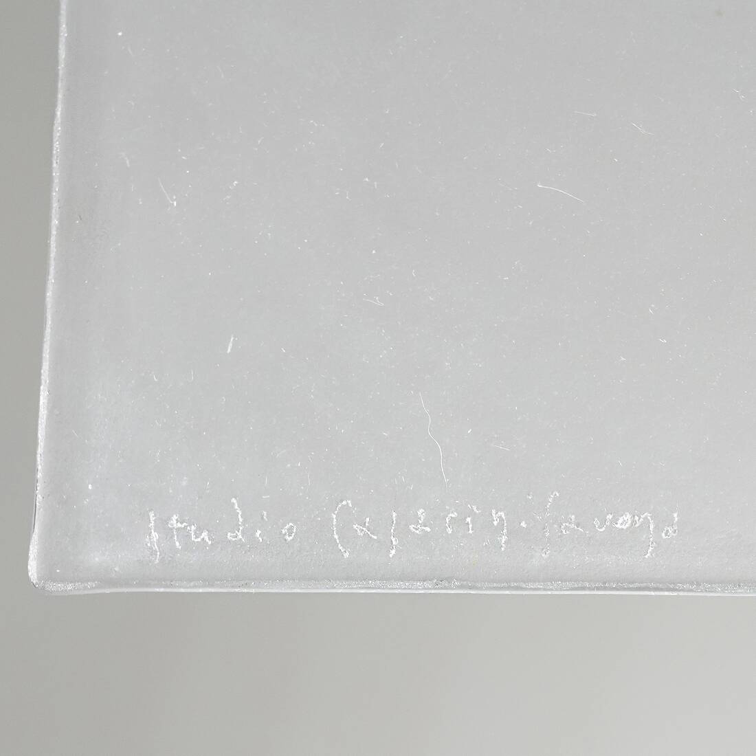 Renata Minuto, glass fusion work for Studio Casarini Savona, 1990s
